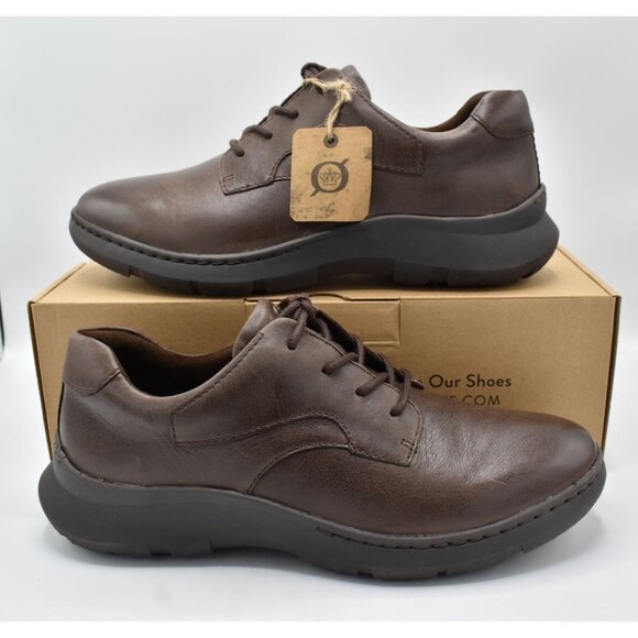 Born Mens Size 13 Cornell Dark Brown Full Grain Leather Oxford Shoes Sneakers main image 4